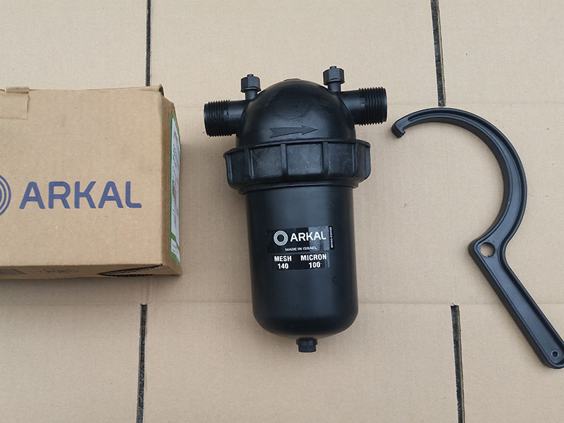 阿科手動清洗疊片過濾器